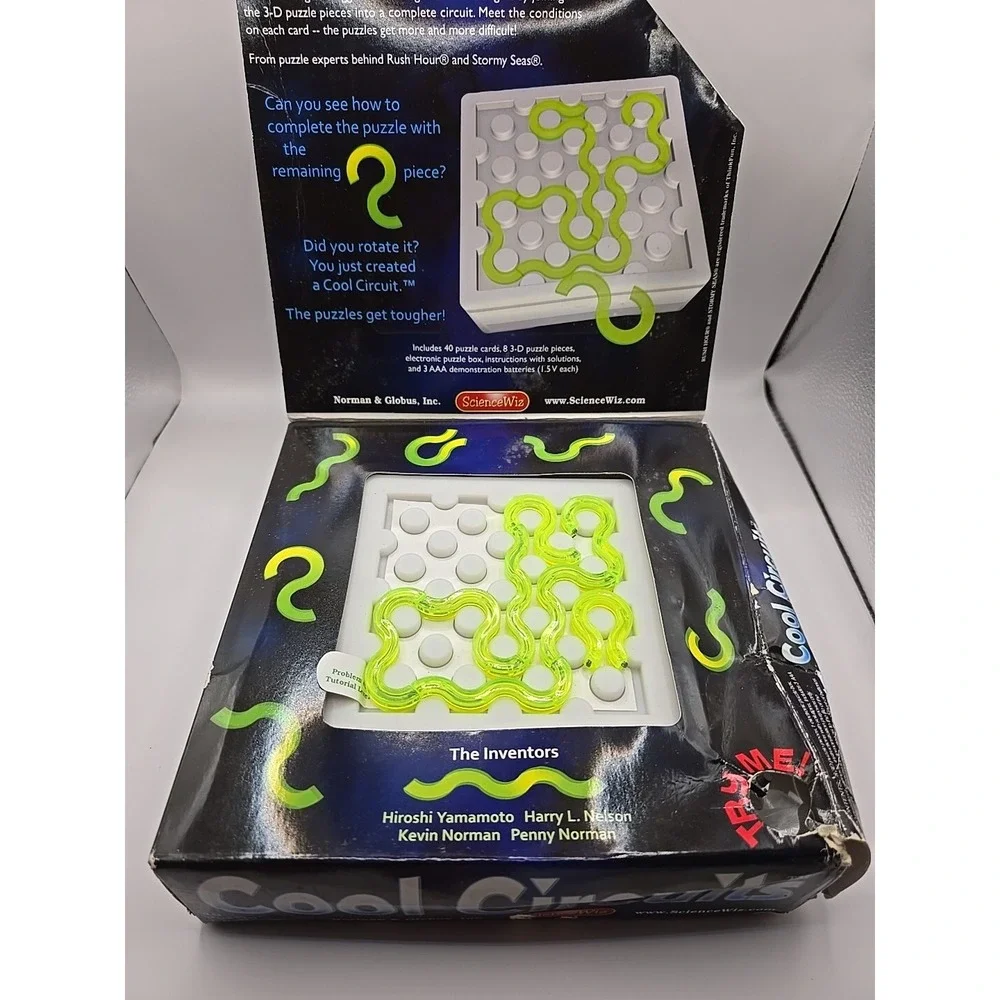 Cool Circuits by Science Wiz Puzzle 40 Challenging Puzzles